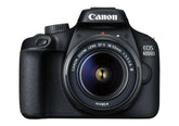 Canon EOS 4000D + EF-S 18-55mm III SLR Camera Kit 18 MP 5184 x 3456 pixels Black - CompuMe